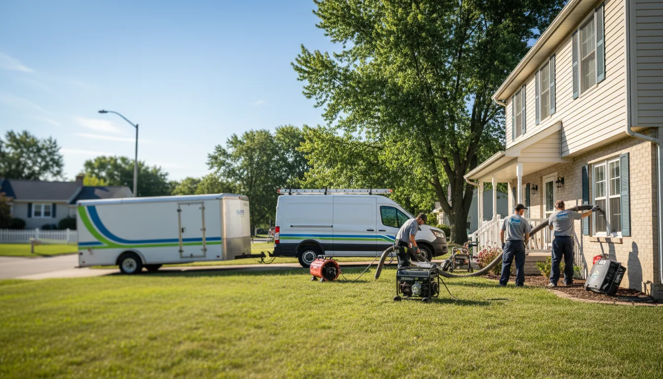 Flooded Basement Restoration And Cleanup With Repair in Scioto Furnace, OH near me